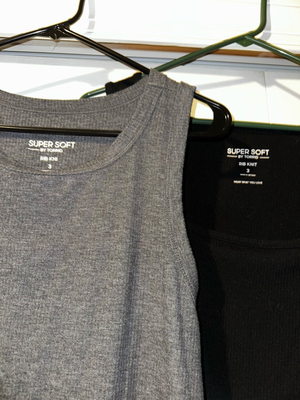 Torrid Rib Knit Tank Tops (2) - Picture 2 of 2